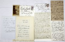 Kunst und Musik
Kleiner Briefe-Nachlass der Sopranistin Jenny Lind (-Goldschmidt), bestehend aus 5 eigenhändig von ihr verfassten Briefen aus den Jah...