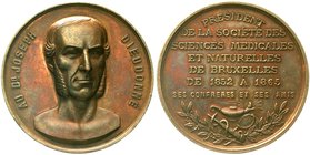 Medicina in Nummis
Personenmedaillen
Bronzemedaille 1865 von Wiener. Auf seinen Tod. Gewidmet von der Gesellschaft für Mediziner und Naturforscher i...