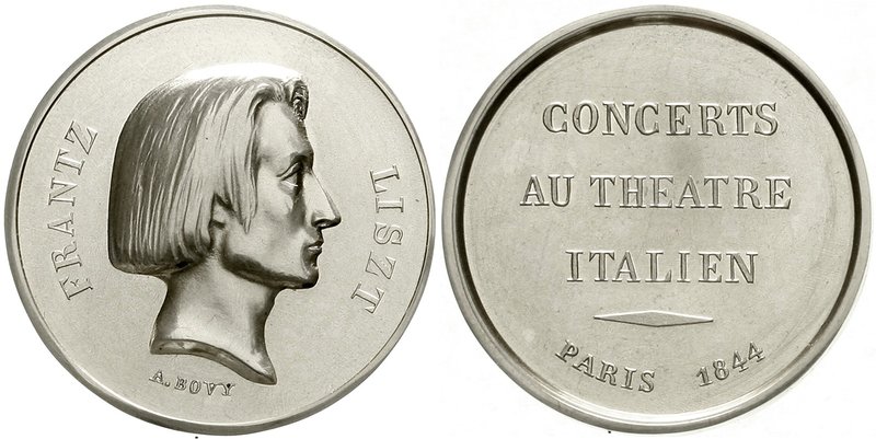 Personenmedaillen
Liszt, Franz (deutsch/ungarischer Komponist)
Silbermedaille ...