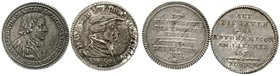 Reformation
2 Stück: Silberabschläge der Dukaten 1817 Luther und 1819 Zwingli. vorzüglich und vorzüglich/Stempelglanz, beide schöne Patina