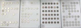 Lots
750 verschiedene Kleinmünzen von 1 Pfennig bis 50 Pfennig 1873 bis 1916, nach Jahrgängen und Münzzeichen gesammelt. Ab 1891 1 bis 20 Pf. bis auf...