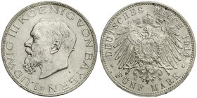 Bayern
Ludwig III., 1913-1918
5 Mark 1914 D. gutes vorzüglich