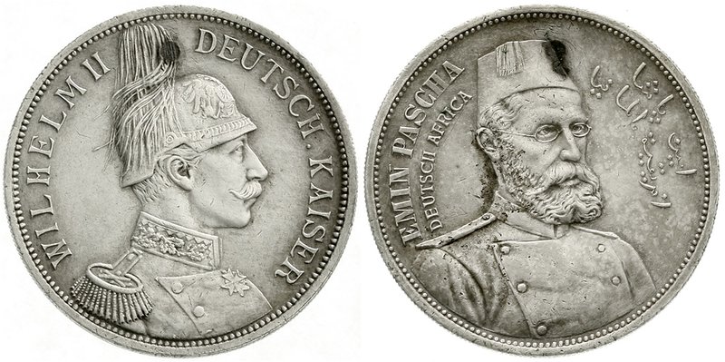 Deutsch Ostafrika
Vers. Bronzemedaille o.J. (1892) auf Emin Pascha (gebürtig Ed...