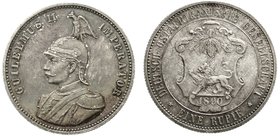 Deutsch Ostafrika
1 Rupie 1890. vorzüglich, schöne Patina