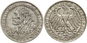 Gedenkmünzen
3 Reichsmark Dürer
1928 D. vorzüglich, winz. Randfehler