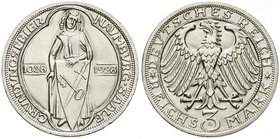 Gedenkmünzen
3 Reichsmark Naumburg/Saale
1928 A. fast Stempelglanz, Prachtexemplar