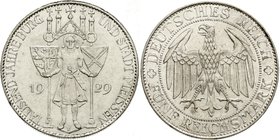 Gedenkmünzen
5 Reichsmark Meissen
1929 E. vorzüglich/Stempelglanz
