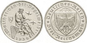 Gedenkmünzen
3 Reichsmark Vogelweide
1930 D. prägefrisch