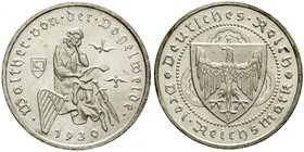 Gedenkmünzen
3 Reichsmark Vogelweide
1930 E. prägefrisch