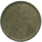 Drittes Reich
Ungeprägte Ronde zum 10 Reichspfennig Zink (1940-1945). 3,52 g. vorzüglich, Randfehler, sehr selten