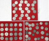 Sammlungen allgemein
alle Welt
68 meist großformatige, ältere Silbermünzen (Crown-Größe) ab dem 17. Jh. Teils seltene Münzen aus aller Welt. U.a. de...