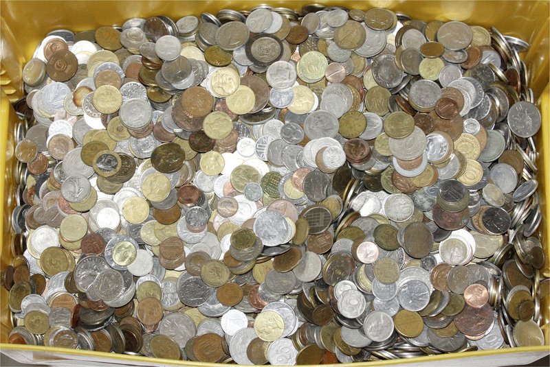 Sammlungen allgemein
alle Welt
Ca. 78 Kilo Münzen aus aller Welt. untersch. er...