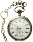 Uhren
Taschenuhren
Herrentaschenuhr "open face", ab 1895. Hersteller Normale (Simon Burger & Gressot, Porrentruy, Schweiz), Silber 800. Zylinderhemm...