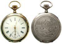 Uhren
Taschenuhren
Herrentaschenuhr "open face" um 1900. Silber 800. Herstellerzeichen Roland der Riese (Ernst Dohrmann Bremen für Gustav Sachs, Die...