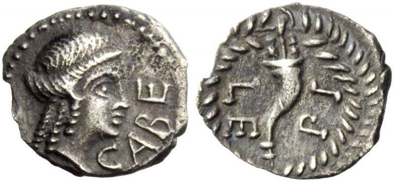 The Roman Republic 
 Imperatorial Issues 
 Lepidus. Obol, Cabellio circa 44-42...