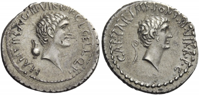 The Roman Republic 
 Imperatorial Issues 
 Marcus Antonius, C. Caesar Octavian...