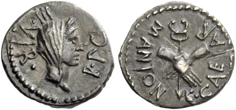 The Roman Republic 
 Imperatorial Issues 
 C. Caesar Octavianus and Marcus Ant...