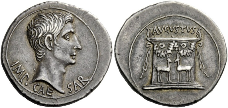 The Roman Empire 
 Octavian, as Augustus 27 BC – 14 AD 
 Cistophoric tetradrac...