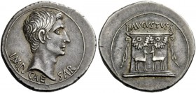The Roman Empire 
 Octavian, as Augustus 27 BC – 14 AD 
 Cistophoric tetradrachm, Ephesus 24-20 BC, AR 12.00 g. IMP – CAE – SAR Bare head r. Rev. AV...