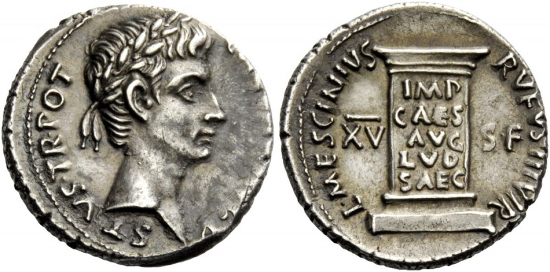 The Roman Empire 
 Octavian, as Augustus 27 BC – 14 AD 
 L. Mescinius Rufus. D...
