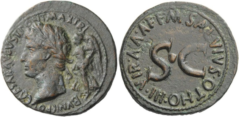 The Roman Empire 
 Octavian, as Augustus 27 BC – 14 AD 
 M. Salvius Otho . Dup...