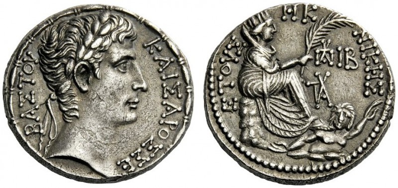 The Roman Empire 
 Octavian, as Augustus 27 BC – 14 AD 
 Tetradrachm, Antiochi...