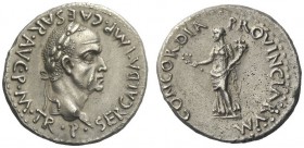 The Roman Empire 
 Galba, 68 – 69 
 Denarius Tarraco (?) circa April to late 68, AR 3.50 g. P·SER·GALBA·IMP·CAESAR·AVG·P·M·TR Laureate head r. Rev. ...