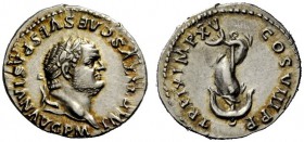 The Roman Empire 
 Titus augustus, 79 – 81 
 Denarius 1st January-30th June 80, AR 3.68 g. IMP TITVS CAES VESPASIAN AVG P M Laureate head r. Rev. TR...