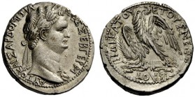 The Roman Empire 
 Domitian augustus, 81 – 96 
 Tetradrachm, Antioch 91/92 (year 11), AR 14.71 g. AYTO KAIΣAP DOMITIA – NOΣ ΣEB GEPM Laureate bust r...