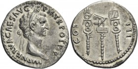 The Roman Empire 
 Nerva, 96 – 98 
 Cistophoric tetradrachm, Pergamum 98, AR 10.99 g. IMP NERVA CAES AVG – P M TR POT P P Laureate head r. Rev. COS ...