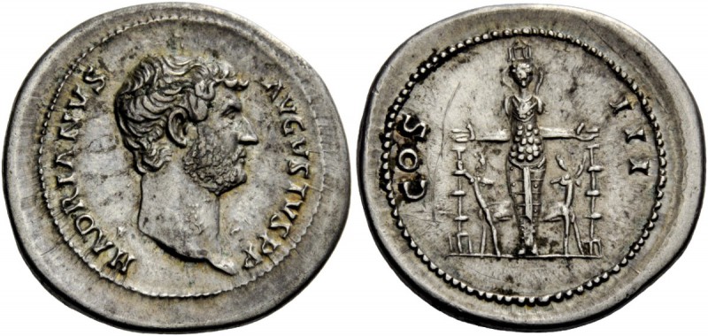 The Roman Empire 
 Hadrian, 117 – 134 
 Cistophoric tetradrachm, unidentified ...