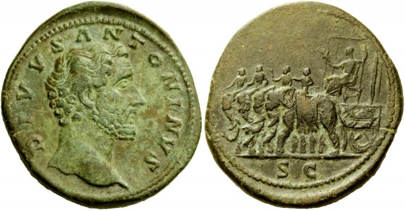 The Roman Empire 
 Antoninus Pius augustus, 138 – 161 
 Divus Antoninus Pius. ...