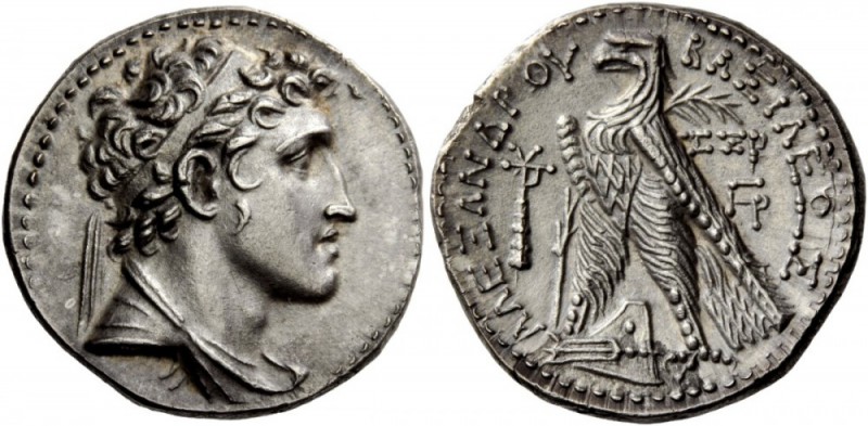 Greek Coins 
 Seleucid kings of Syria, Alexander I Balas, 150-145 BC. Tetradrac...