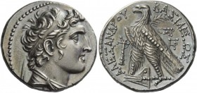 Greek Coins 
 Seleucid kings of Syria, Alexander I Balas, 150-145 BC. Tetradrachm, Tyre 147-146 BC, AR 14.34 g. 
 Description Diademed head r. Rev. ...