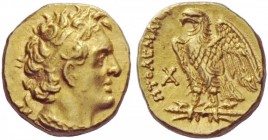 Greek Coins 
 Ptolemaic Kings of Egypt, Ptolemy I Soter, 305-285 BC. Third chryson or hemidrachm, Alexandria circa 305-285 BC, AV 1.78 g. 
 Descript...