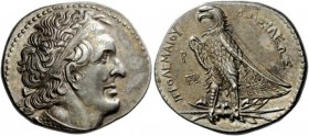 Greek Coins 
 Ptolemaic Kings of Egypt, Ptolemy I Soter, 305-285. Tetradrachm, Alexandria circa 300-285 BC, AR 14.27 g. 
 Description Diademed head ...