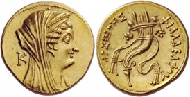 Greek Coins 
 Ptolemaic Kings of Egypt, Ptolemy VI Philometor, 180-145 BC or Ptolemy VIII Euergetes, 145-116 BC. Octodrachm, in the name of Arsinoe I...