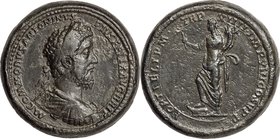 Commodus (AD 177-192). AE medallion (40mm, 69.60 gm, 12h). Choice VF, altered surfaces, smoothing. Rome, AD 188-189. M COMMODVS ANTONINVS-PIVS FELIX A...