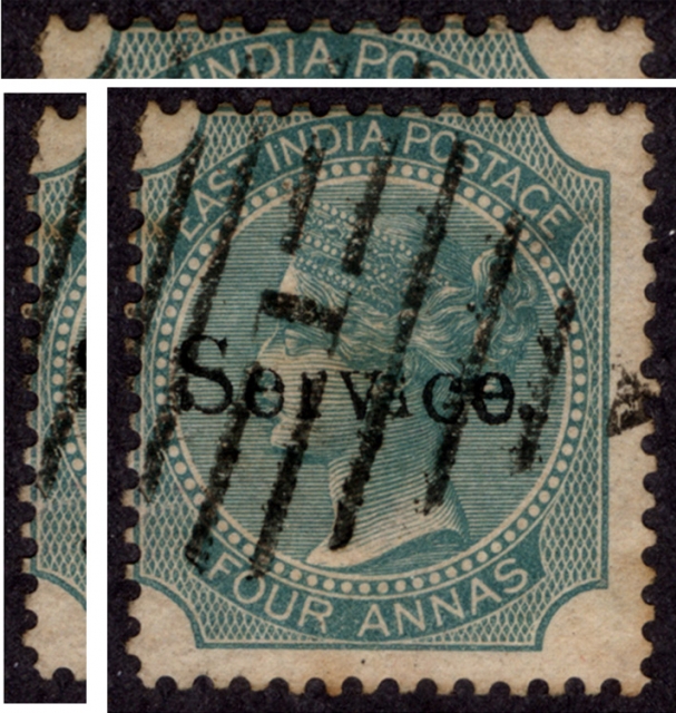 British India (Till 1947)
Service
Rare and Excellent condition Service Overpri...