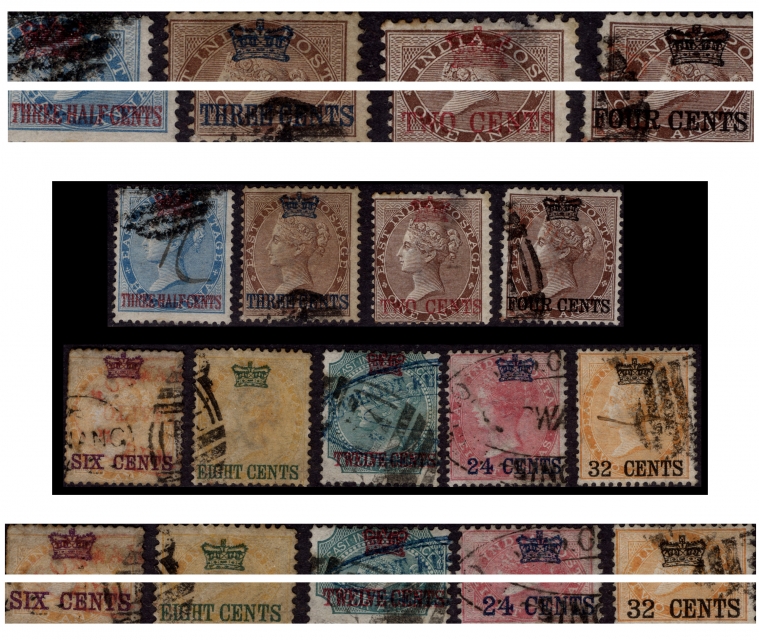 British India (Till 1947)
India Used Abroad
Extremely Rare A complete Set of 9...