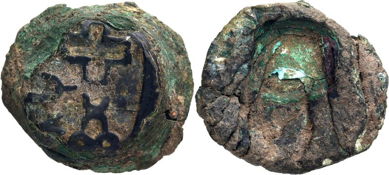 Ancient India
City State
Copper Unit 
Copper Coin of City State of Tripuri.
...