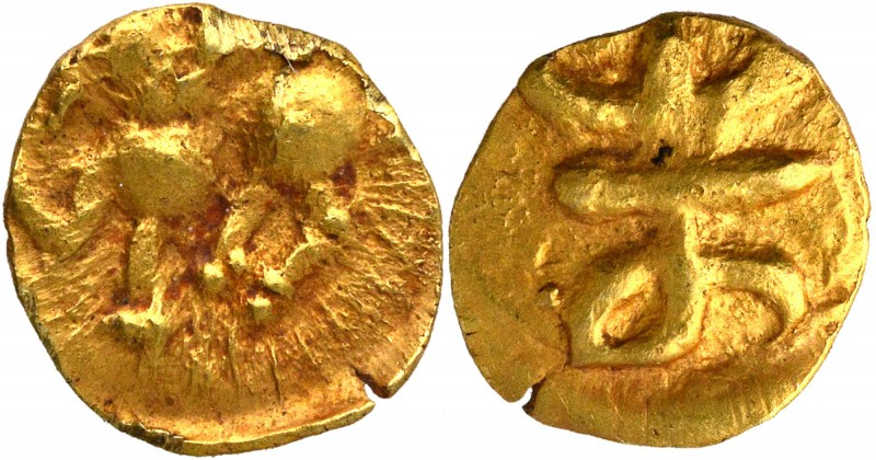 Hindu Medieval of India
Chalukyas of Kalyana
Gold Fanam
Gold Fanam Coin of Ch...