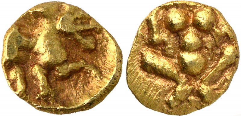 Hindu Medieval of India
Hoysala Kingdom
Gold 1/4 Fanam
Gold One Quarter Fanam...