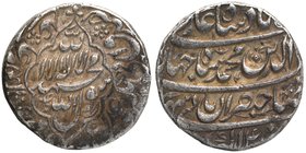 Silver One Rupee Coin of Shahjahan of Akbarabad Mint.
