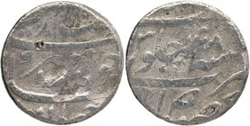 Rare Silver One Rupee Coin of Aurangzeb Alamgir of Makhsoosabad Mint.