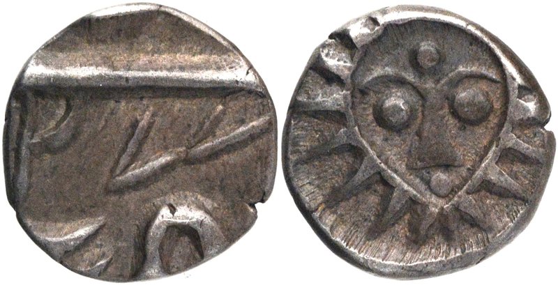 Indian Princely States
Indore State
Rupee 1/16
Extremely Rare Silver One Sixt...