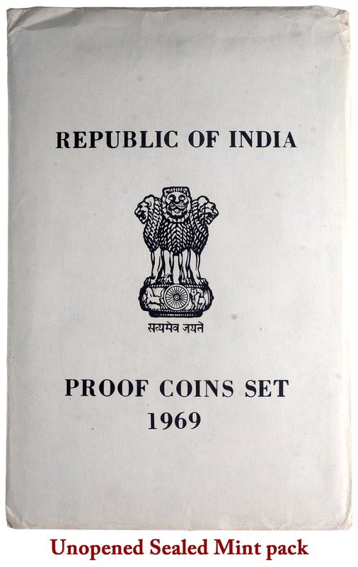 Proof Set
Proof Set
Rare Proof Set of Gandhi Centenary of Bombay Mint of 1969....