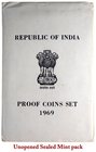 Rare Proof Set of Gandhi Centenary of Bombay Mint of 1969.