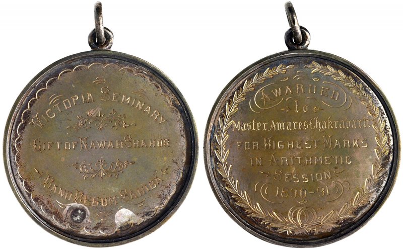 Educational
Silver Medal of Victoria Seminary Awarded for Highest Marks in Arit...