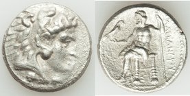 MACEDONIAN KINGDOM. Alexander III the Great (336-323 BC). AR tetradrachm (25mm, 16.72 gm, 1h). VF. Sidon, ca. 333-305 BC. Head of Heracles right, wear...